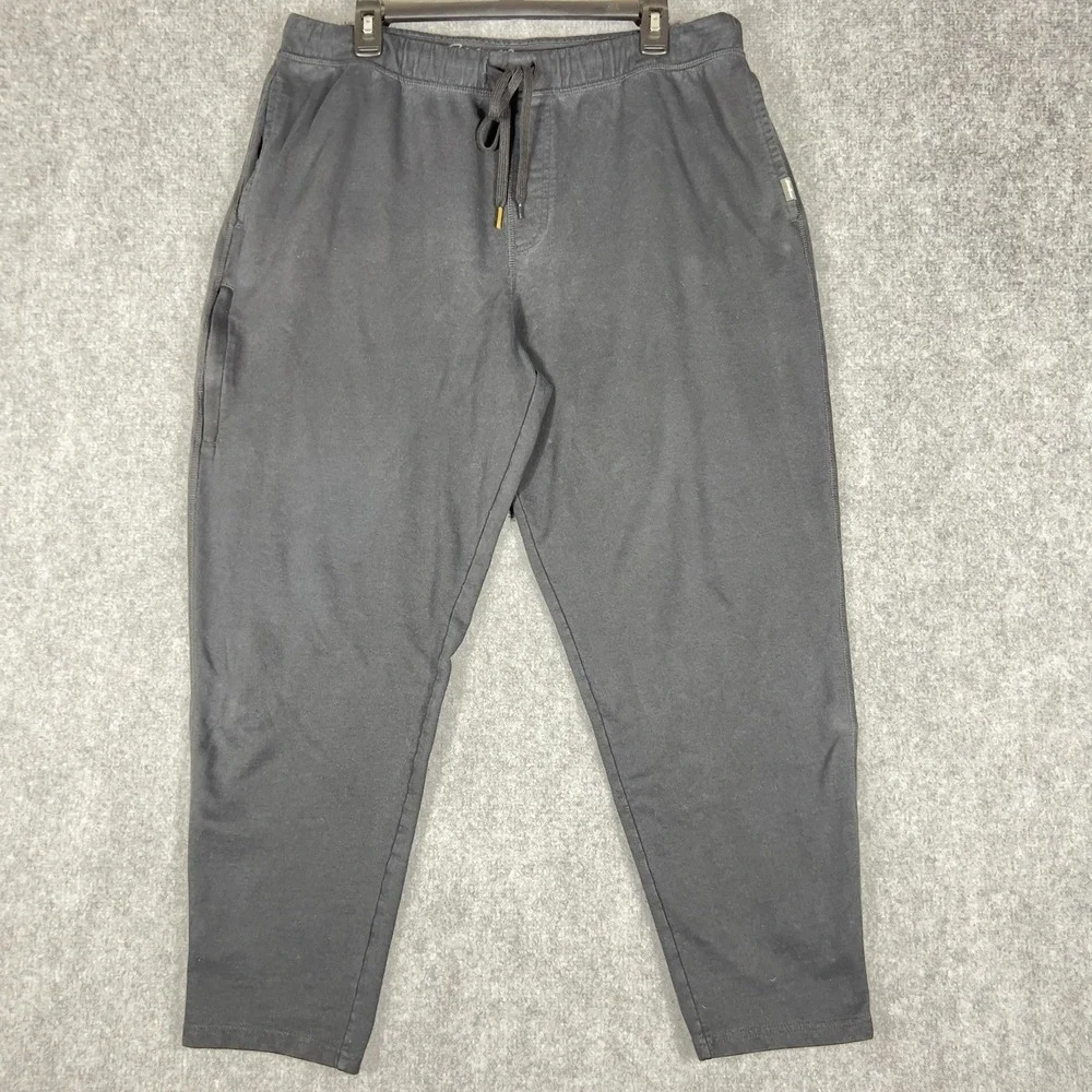 Eddie Bauer Sleepwear Lounge Pants Mens XL Gray Drawstring Pajama Jogger Comfort